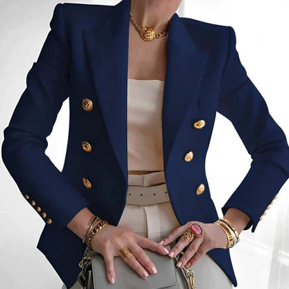 Blazer femme croisé élégant