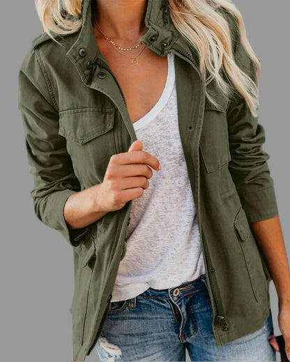 Veste femme pratique décontractée oversize