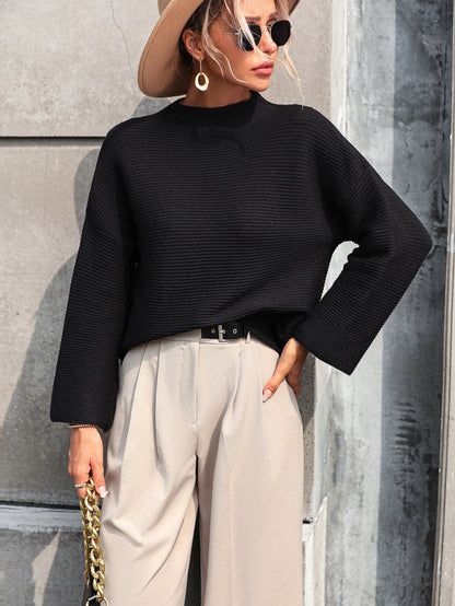 Pull femme automne Confortable Manches longues