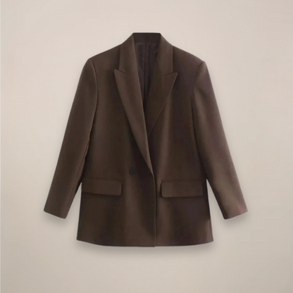 Blazer oversize pour homme - Manteau long d'hiver style élégant