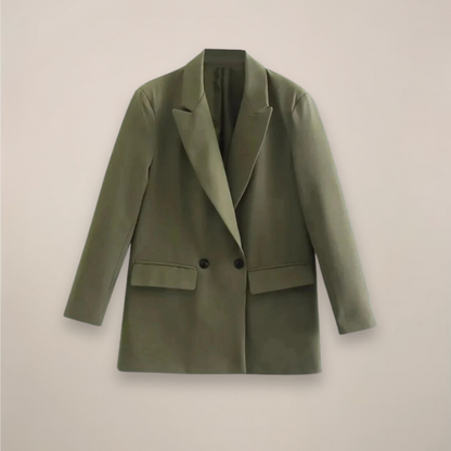 Blazer oversize pour homme - Manteau long d'hiver style élégant