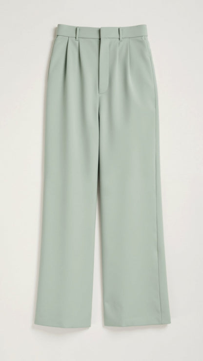Pantalon femme printemps taille haute confortable