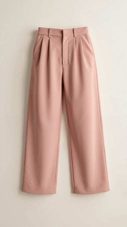 Pantalon femme printemps taille haute confortable