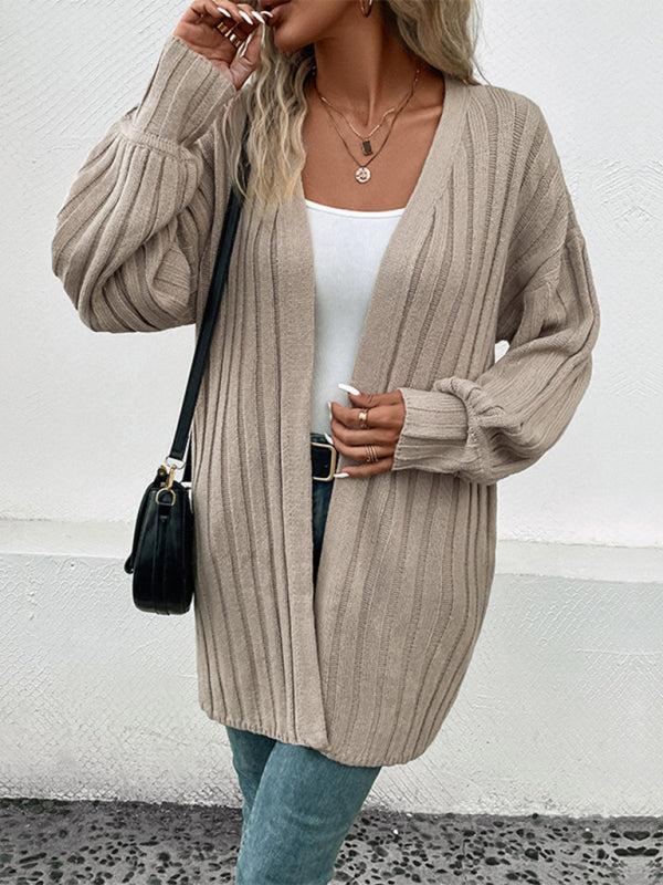 Cardigan Femme Automne Doux Ouvert