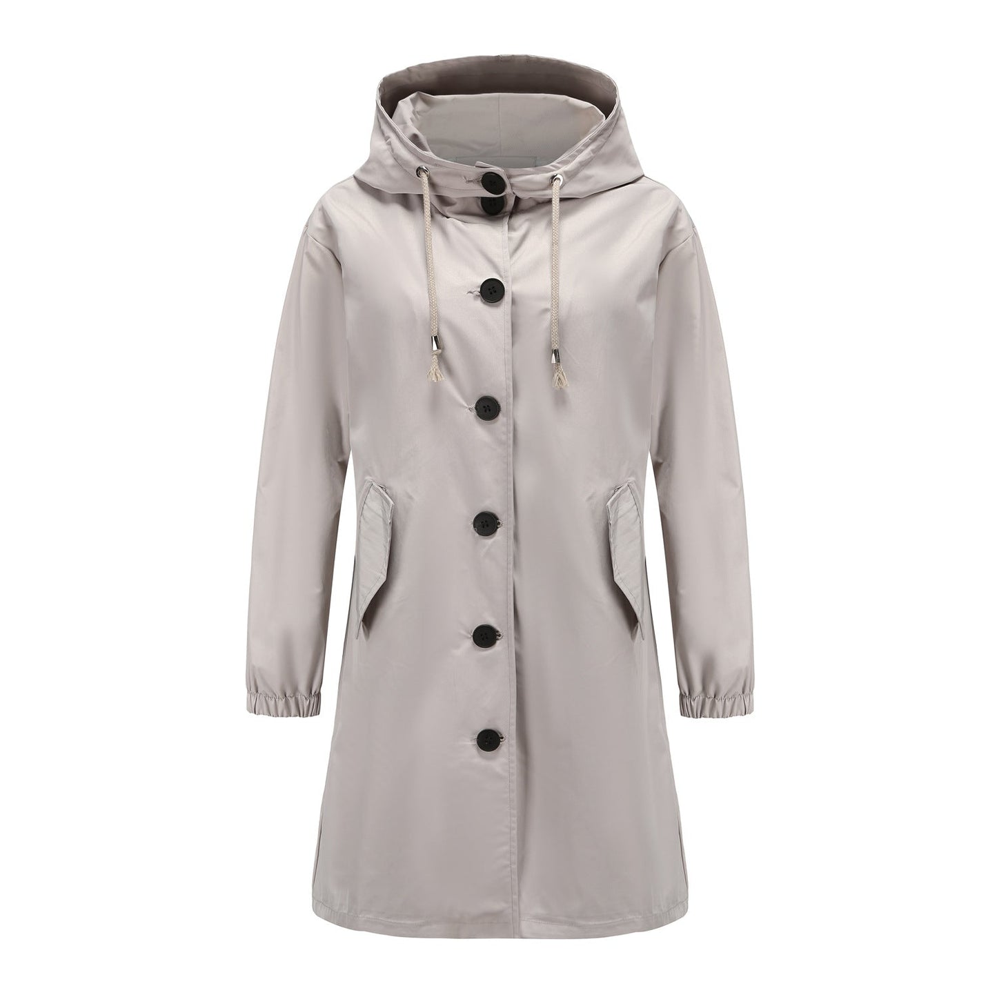 Veste de pluie imperméable légère à capuche