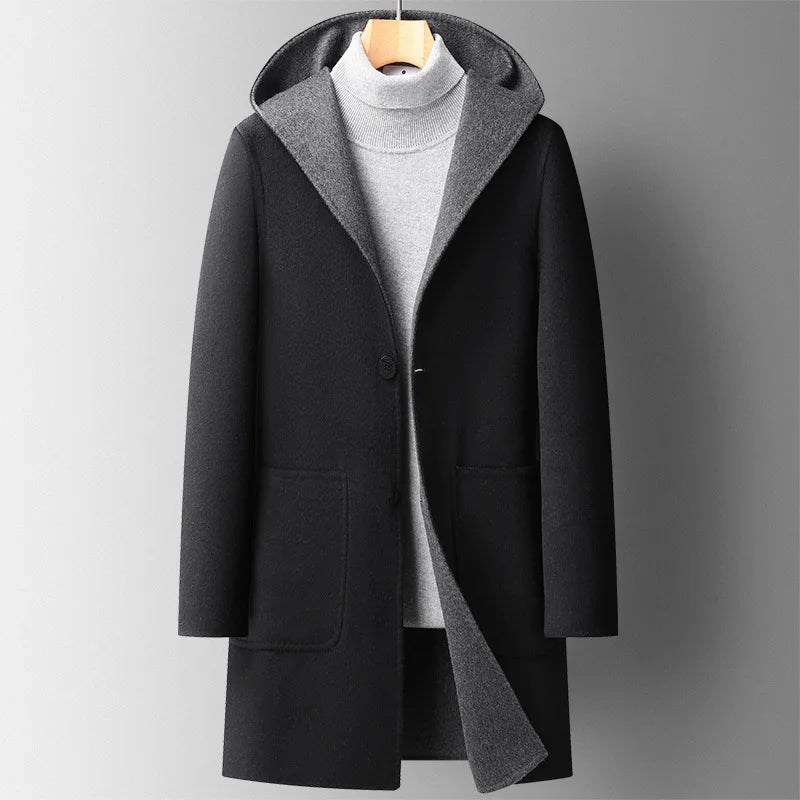 Manteau à capuche tendance pour femmes