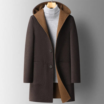 Manteau à capuche tendance pour femmes