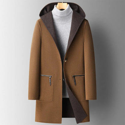 Manteau à capuche tendance pour femmes