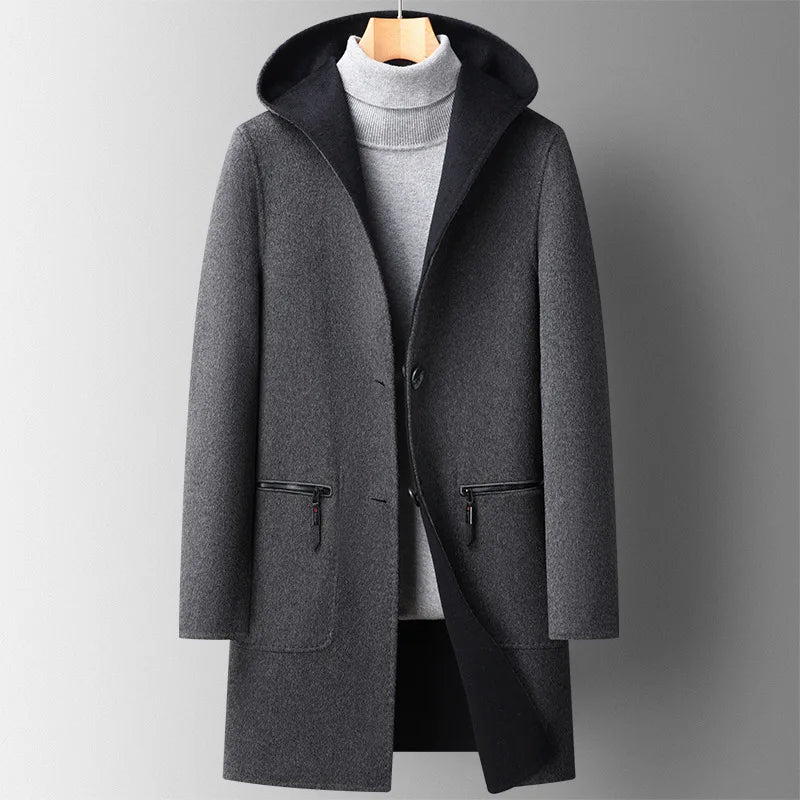 Manteau à capuche tendance pour femmes