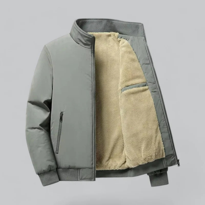 Doudoune matelassée chaude pour homme Parka d'hiver isolée