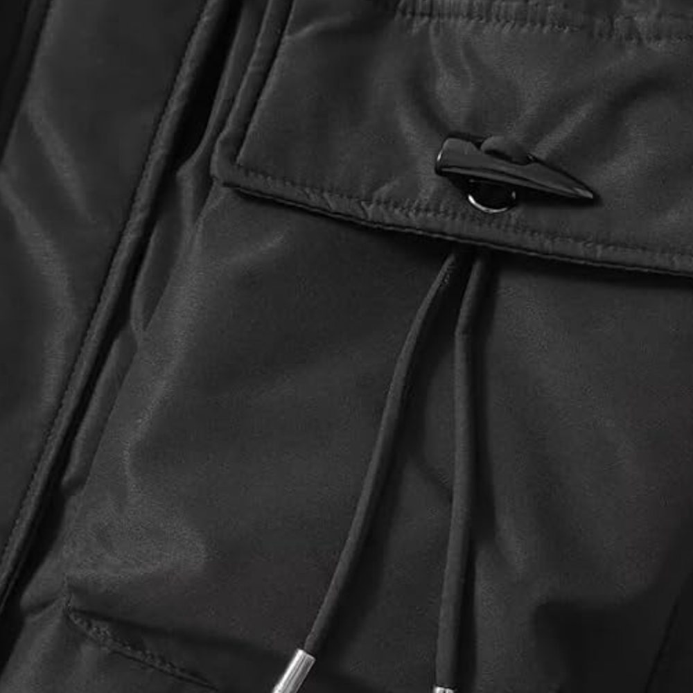 Damen Winterjacke Warm Kapuze Fleece - IdealeKleiden