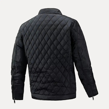 Elegante Damenjacke Klassisch Gesteppt - IdealeKleiden