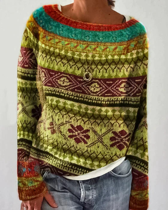 Pull pour femme coloré de style moderne