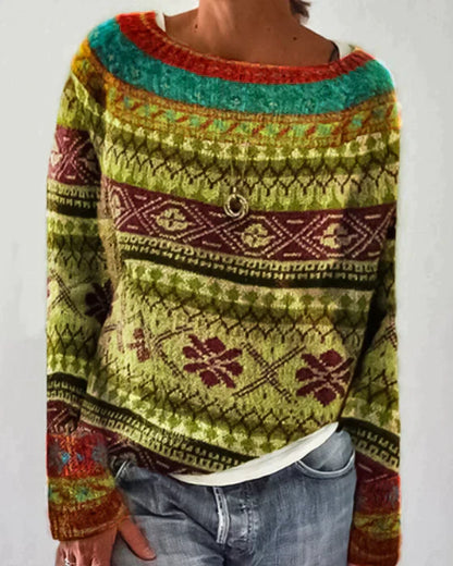 Pull coloré femme moderne
