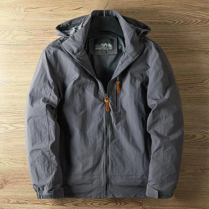 Veste d'extérieur pour homme imperméable respirante fonctionnelle