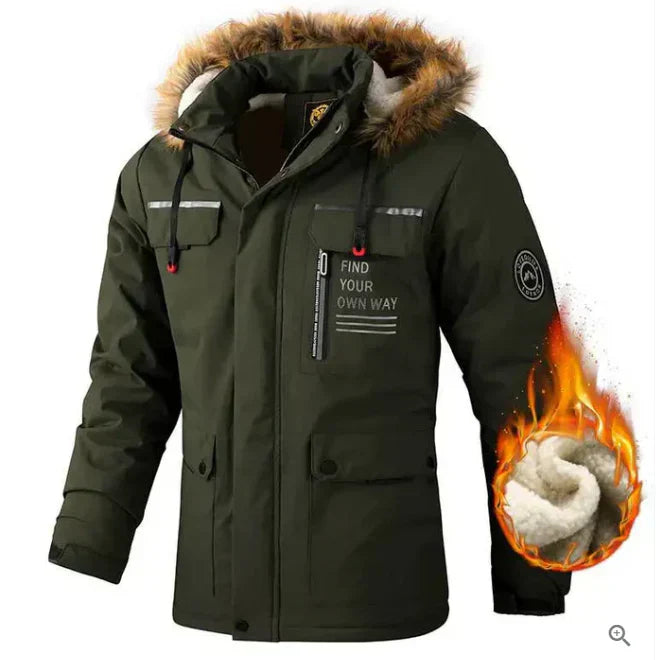 Veste d'hiver imperméable pour homme Qualité Supérieure
