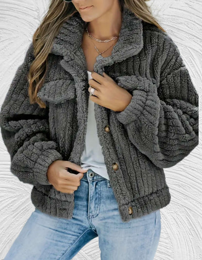 Veste en laine pour femmes Mode hivernale élégante