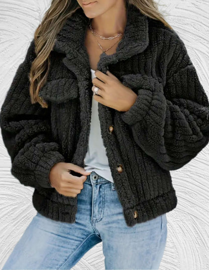 Veste en laine pour femmes Mode hivernale élégante
