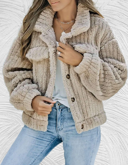 Veste en laine pour femmes Mode hivernale élégante