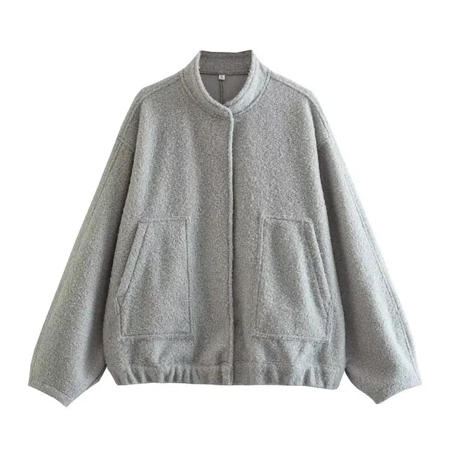Blouson bombardier femme moderne Sport chic