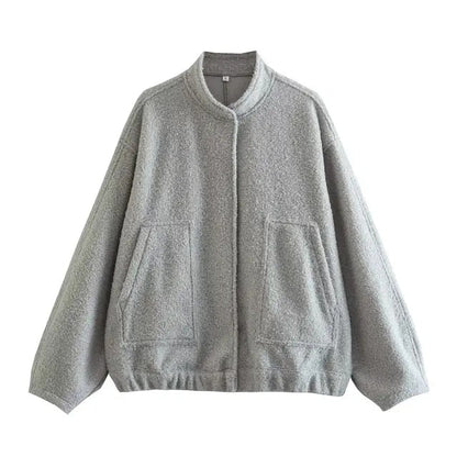 Blouson bombardier femme moderne Sport chic