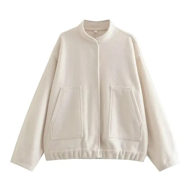 Blouson bombardier femme moderne Sport chic