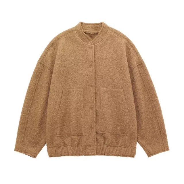 Blouson bombardier femme moderne Sport chic