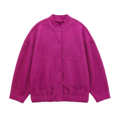 Blouson bombardier femme moderne Sport chic