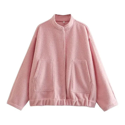 Blouson bombardier femme moderne Sport chic