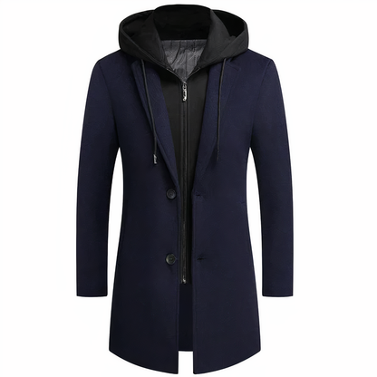Trench-coat stylé et chaud pour homme