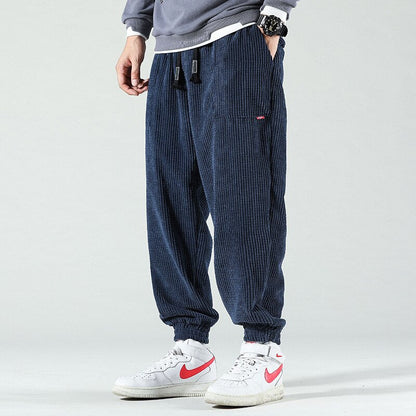 Pantalon homme en velours côtelé coupe moderne Liam