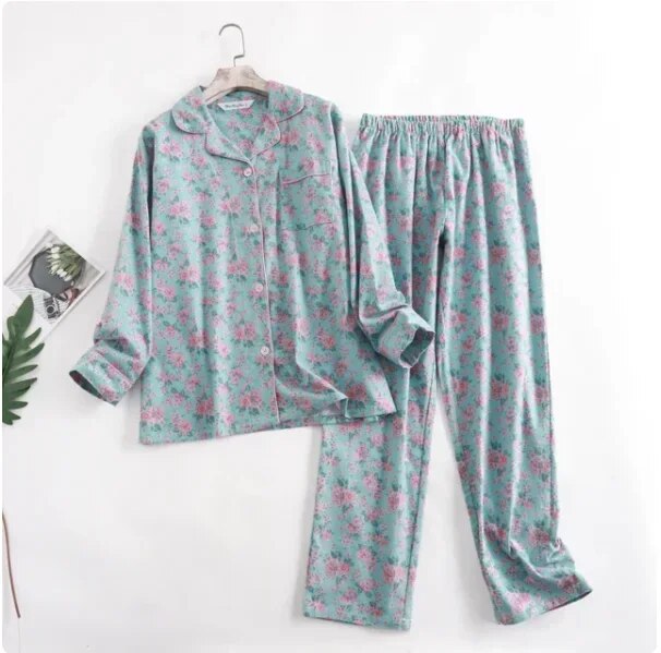 Ensemble de pyjama pour femme multicolore confortable