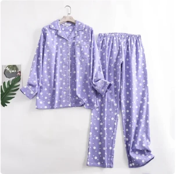 Ensemble de pyjama pour femme multicolore confortable