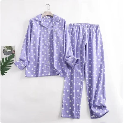 Ensemble de pyjama pour femme multicolore confortable