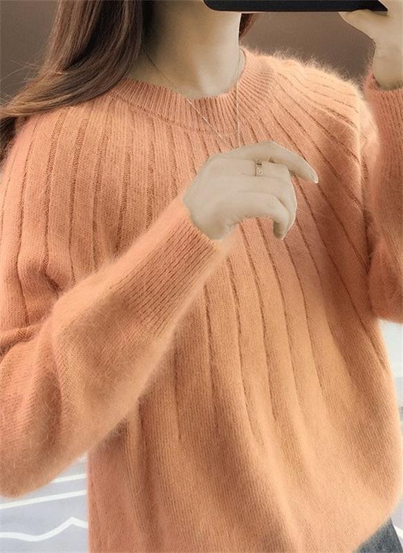 Pull élégant pour femme Couleurs d'automne