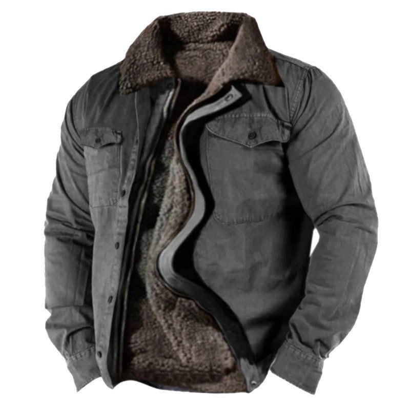 Manteau d'hiver chaud pour homme