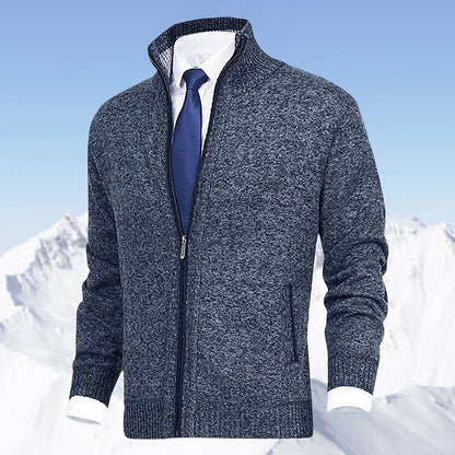 Gilet en maille chaud pour homme Hiver