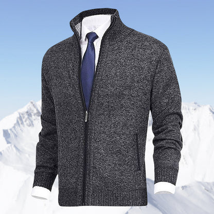 Gilet en maille chaud pour homme Hiver