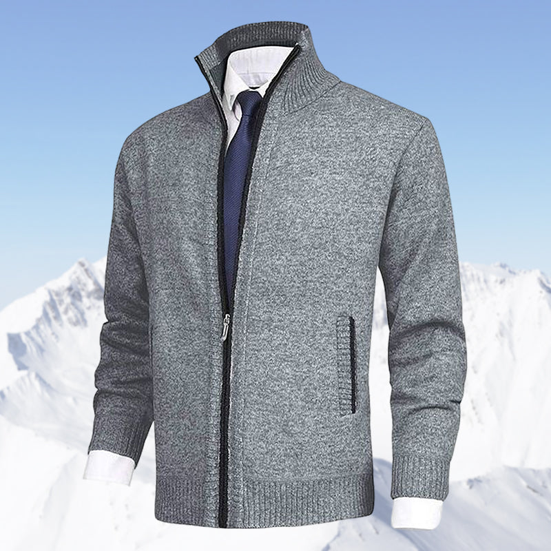 Gilet en maille chaud pour homme Hiver