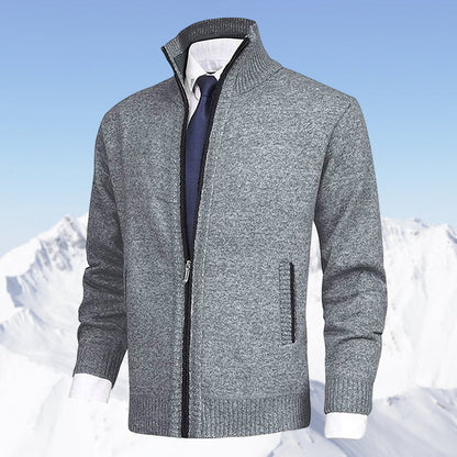 Gilet en maille chaud pour homme Hiver