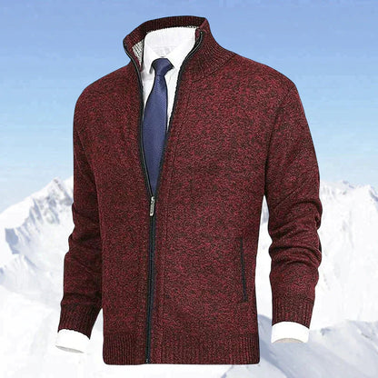 Gilet en maille chaud pour homme Hiver