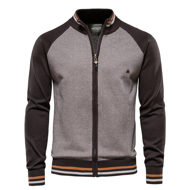 Gilet en tricot moderne pour homme
