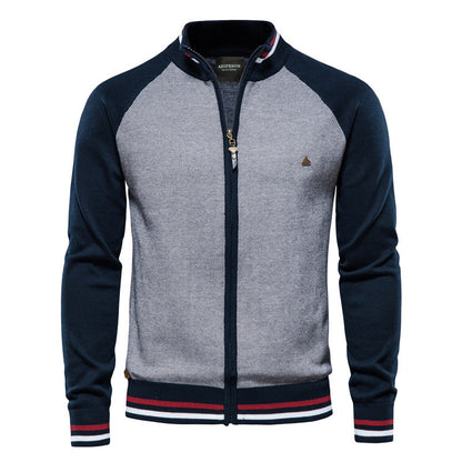 Gilet en tricot moderne pour homme