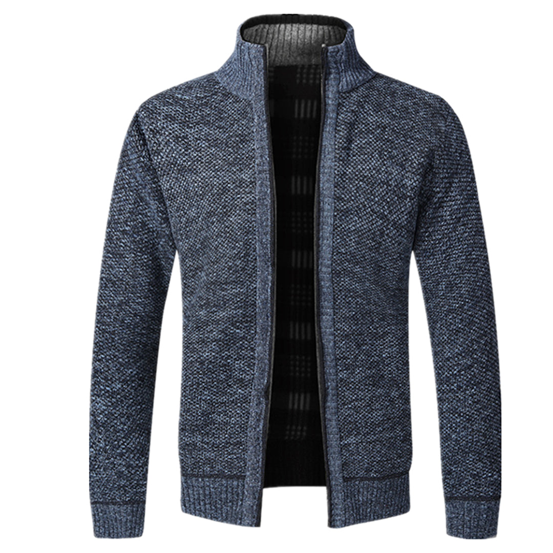Gilet homme manches longues zippé hiver