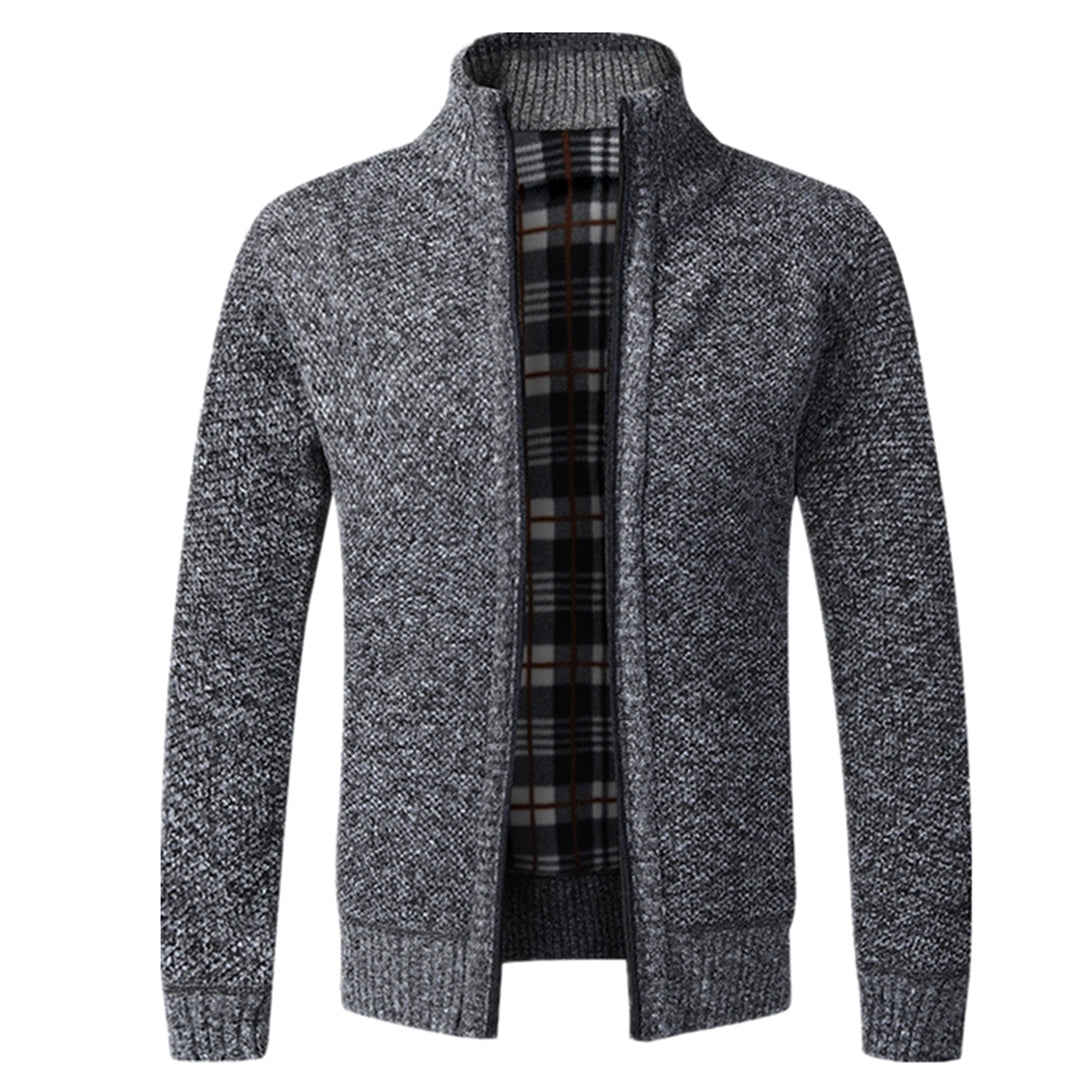 Gilet homme manches longues zippé hiver