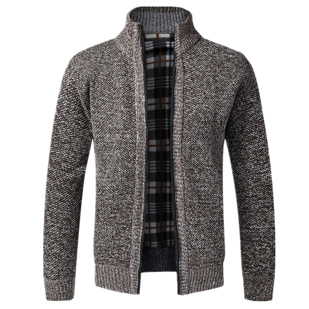 Gilet homme manches longues zippé hiver