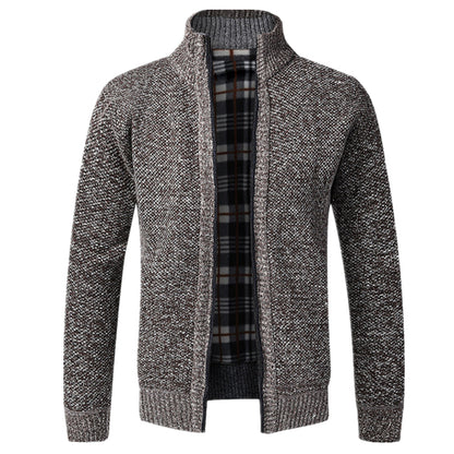 Gilet homme manches longues zippé hiver