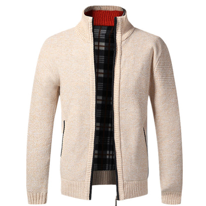 Gilet homme manches longues zippé hiver