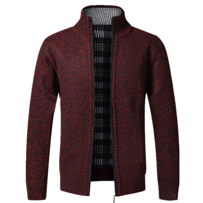 Gilet homme manches longues zippé hiver