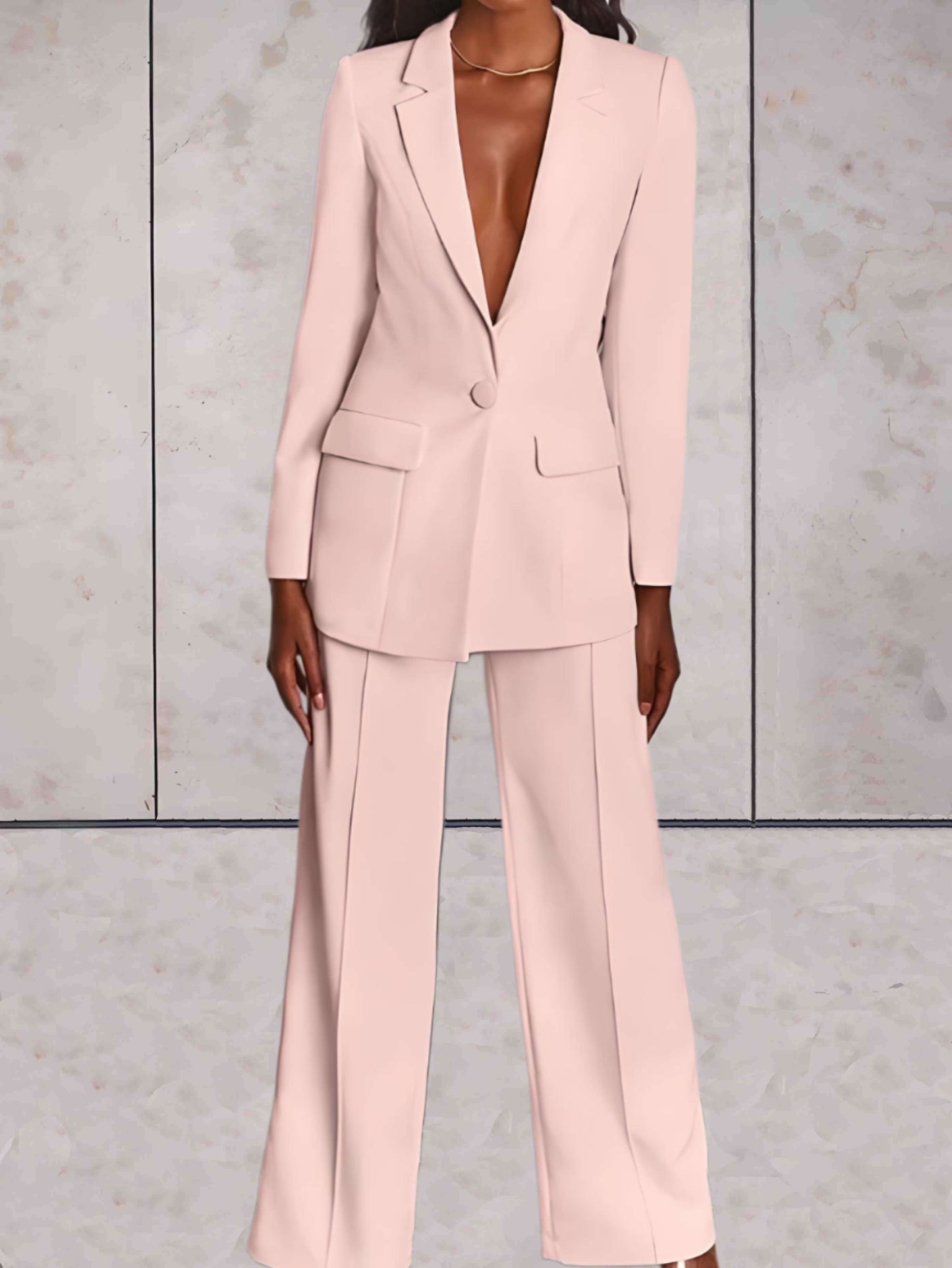 Ensemble tailleur 2 pièces élégant pour femme